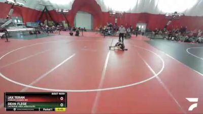 67 lbs Cons. Round 2 - Dean Flege, LaCrosse Area Wrestlers vs Jax Teran, Harlem Huskies WC