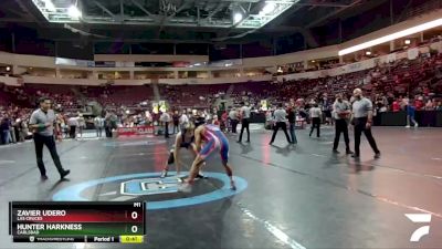 5A 133 lbs Cons. Round 2 - Hunter Harkness, Carlsbad vs Zavier Udero, Las Cruces