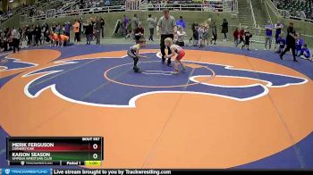 53 lbs Cons. Round 2 - Kaison Season, Umpqua Wrestling Club vs Merik Ferguson, Cornerstone