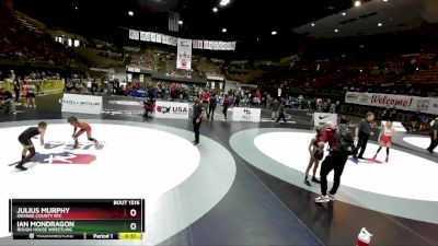 63 lbs Cons. Round 4 - Julius Murphy, Orange County RTC vs Ian Mondragon, Rough House Wrestling