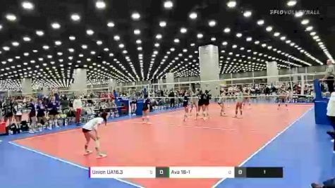 Union UA16.3 vs Ava 16-1 - 2022 JVA World Challenge presented by Nike - Expo Only