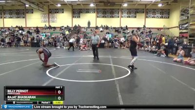 130 lbs Cons. Round 2 - Billy Pernot, Middletown vs Rajat Bhaskaran, Wilmington Bulldogs