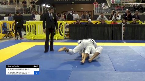 GILVAN BANHO BASILIO vs ANDREI OSTI ANDREZZO 2024 Pan Jiu Jitsu IBJJF Championship
