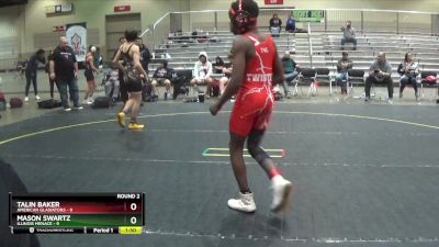 107 lbs Round 2 (6 Team) - Adante Washington, American Gladiators vs Jack Hanrahan, Illinois Menace