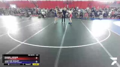 145 lbs 1st Place Match - Daniel Heiser, RT Elite Wrestling vs Sawyer Dailey, Askren Wrestling Academy