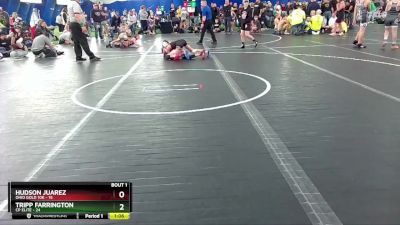 80 lbs Finals (2 Team) - Hudson Juarez, Ohio Gold 10k vs Tripp Farrington, CP Elite