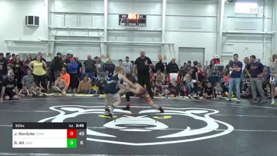 92 lbs Round 4 - Jonathan Nordyke, Team Palmetto vs Benton Alt, Jacket Wrestling Club