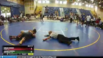 132 lbs Placement (16 Team) - Omar Singh, A`Dale vs James Kosza, Wellington
