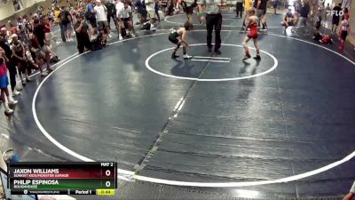 52 lbs 1st Place Match - Philip Espinosa, Roughhouse vs Jaxon Williams, Sunkist Kids/Monster Garage