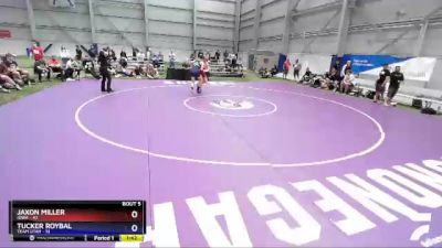 152 lbs Round 2 - Jaxon Miller, Iowa vs Tucker Roybal, Team Utah