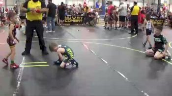 44 lbs Round 4 (6 Team) - Baylor Wittenburg, Untouchables Black vs Beau Russell, Funky Fire