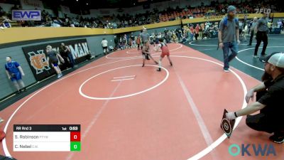 76 lbs Rr Rnd 3 - Savannah Robinson, Perkins vs Colden Nebel, Elgin Wrestling