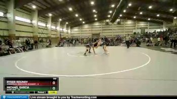 149 lbs Round 1 (4 Team) - Michael Garcia, Bear Cave vs Ryker Roundy, Sanderson Wrestling Academy