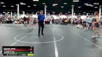 130 lbs Round 3 (4 Team) - Garrett Till, Black Fox Wrestling vs Colton Jones, Rebellion