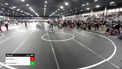 83 lbs Quarterfinal - Nick Payne, Payne vs Cody Holtberg, Nor-Cal Inferno