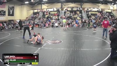 75 lbs Round 2 - Luke Miller, Sly Fox vs Lane Smith, White Knoll Youth Wrestling