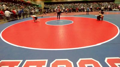 132 lbs Consi Of 64 #2 - Carson Leishman, Ridgeline vs Emilio Roybal, Slam Academy