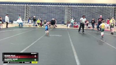 48 lbs Round 1 (6 Team) - Ryker Polk, Terps East Coast Elite vs Barron Wade, Guerrilla WA