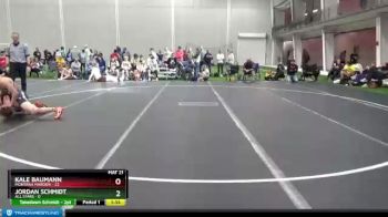 126 lbs Round 2 (4 Team) - Kale Baumann, Montana Maroon vs Jordan Schmidt, All Stars