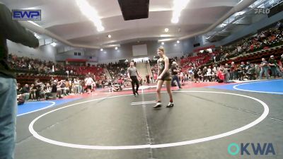 91 lbs Rr Rnd 2 - Gracie Majors, Grove Takedown Club vs Brooklyn Kelley, Sperry Wrestling Club