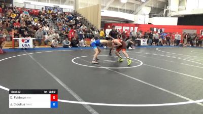 61 kg Quarterfinal - David Fehlman, Mat-Town USA vs Johnni DiJulius, TMWC/Ohio RTC