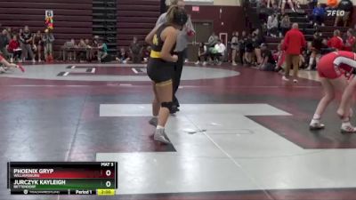 145 lbs Quarterfinal - Phoenix Gryp, Williamsburg vs Jurczyk Kayleigh, Bettendorf