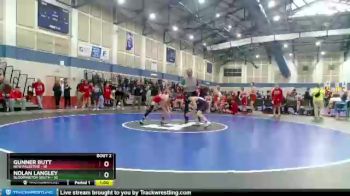 102 lbs Round 1 (4 Team) - Gunner Butt, New Palestine vs Nolan Langley, Bloomington South
