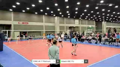 CORE VA 17 Platinum vs Attack VBC 17U - 2022 JVA World Challenge presented by Nike - Expo Only