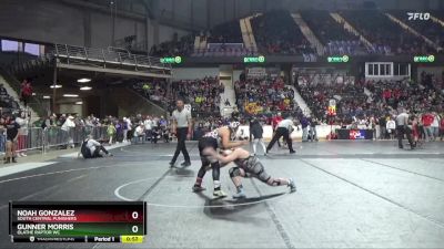 150 lbs Semifinal - Noah Gonzalez, South Central Punishers vs Gunner Morris, Olathe Raptor WC