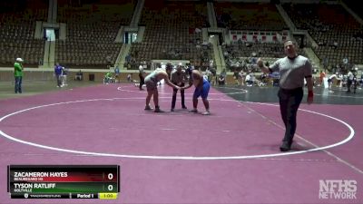 5A 285 lbs Cons. Round 2 - Zacameron Hayes, Beauregard HS vs Tyson Ratliff, Holtville