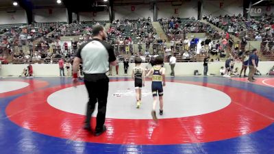 54 lbs Consi Of 8 #1 - Luke Waters, Savannah Wrestling Center vs Jase Fisher, Troup Wrestling