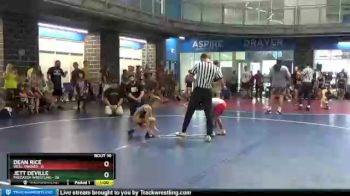 60 lbs Round 8 (10 Team) - Dean Rice, Well Trained vs Jett Deville, Predator Wrestling