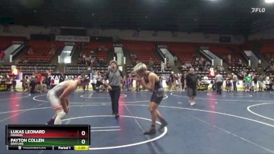 150 lbs Round 5 - Lukas Leonard, Madison vs Payton Collen, Grayling