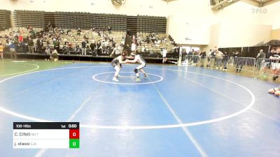 108-H lbs Consi Of 16 #2 - Christopher Cifelli, No Team vs Justin Stassi, CJA