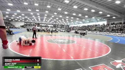 5-215 lbs Semifinal - Schey Huff, First Colonial vs Davion Clarke, Hermitage