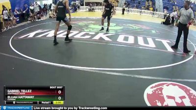 113 Gold Semifinal - Gabriel Tellez, Southwest Miami vs Elijah Hattaway, Camden