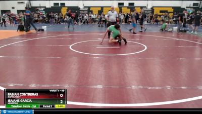 95 lbs Champ. Round 2 - Fabian Contreras, Nampa West vs Isaiahs Garcia, Lonestar