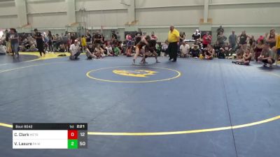 140 lbs Final - Carmella Clark, Metro All-Stars vs Violette Lasure, PA West