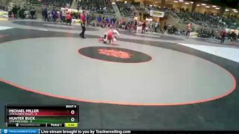 106 lbs Round 3 (4 Team) - Hunter Buck, 2/1A Pine Eagle vs Michael Miller, 2/1A Illinois Valley