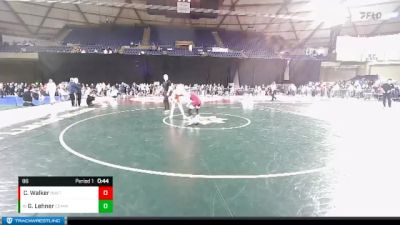 86 lbs Champ. Round 2 - Gauge Lehner, Cle Elum Mat Miners Wrestling Club vs Cody Walker, Inland Northwest Wrestling Training Center