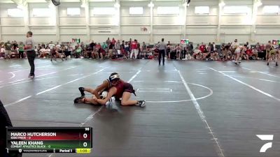 98 lbs Round 4 (8 Team) - Yaleen Khang, Combat Athletics Black vs Marco Hutcherson, Kiski Pride