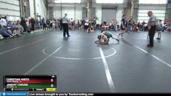 80 lbs Round 5 (8 Team) - Jeremy Carver, Olympia vs Christian Wirts, Terps Xpress