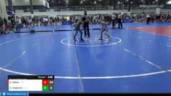 80 lbs Round 2 (6 Team) - Seth Hopkins, GREAT NECK WC - GOLD vs Caleb Salas, ICON WRESTLING CLUB