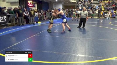 180 lbs Consy 5 - Quintin Hazlett, Roughhouse W.C. vs Colt Witman, Berks Catholic