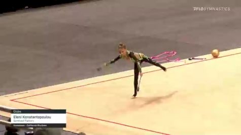 Eleni Konstantopoulou - Clubs, Gymnast Factory - 2021 USA Gymnastics Championships