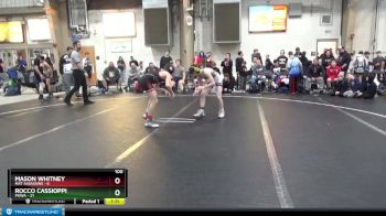 100 lbs Round 3 (8 Team) - Rocco Cassioppi, POWA vs Mason Whitney, Mat Assassins