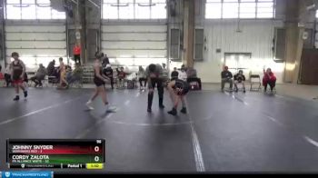 96 lbs Round 7 (8 Team) - Logan Hartzell, Warhawks Red vs Declan Jewell, PA Alliance White