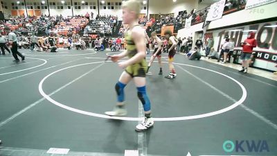 84 lbs Consi Of 4 - Austin Thatcher, Heat vs London McGinnis, McGinnis Takedown