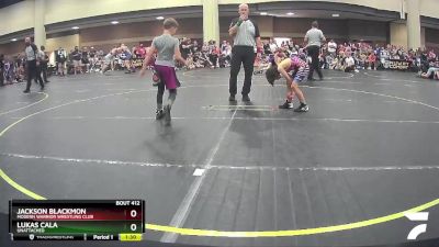 67/72 Quarterfinal - Jackson Blackmon, Modern Warrior Wrestling Club vs Lukas Cala, Unattached