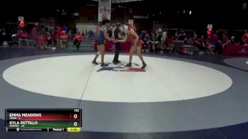 132 lbs Round 2 (6 Team) - Emma Meadows, SAWA vs Kyla Pattillo, SDIKWA